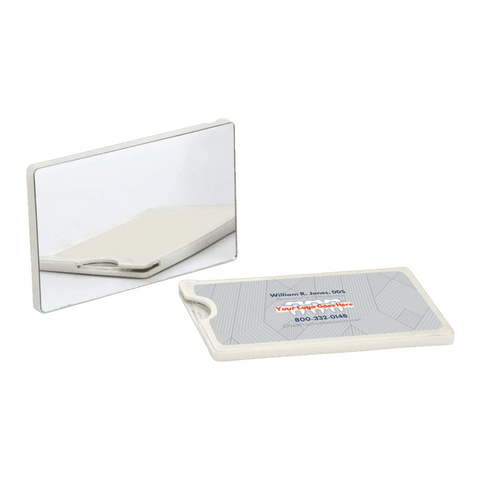 Branded Floss Credit Card with Mirror