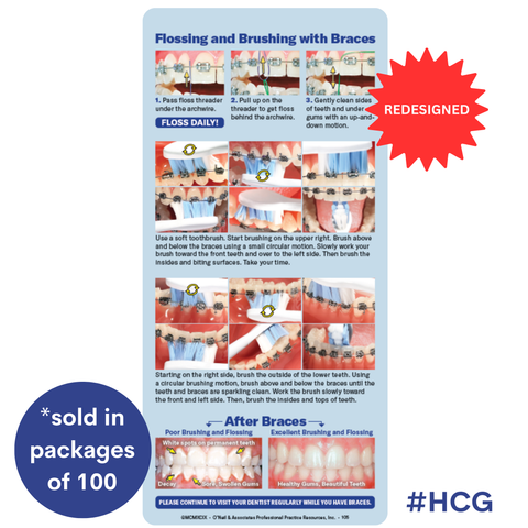 Flossing & Brushing With Braces