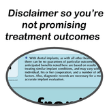 Preliminary Dental Implant Evaluation