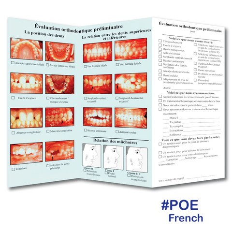 Preliminary Orthodontic Evaluation in French
