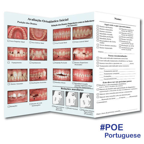 Preliminary Orthodontic Evaluation In Portuguese