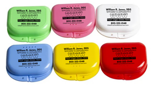 Retainer Case Labels Branded Retainer Case – O'Neil Practice Resources