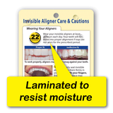 Invisible Aligner Care & Cautions