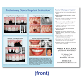 Preliminary Dental Implant Evaluation